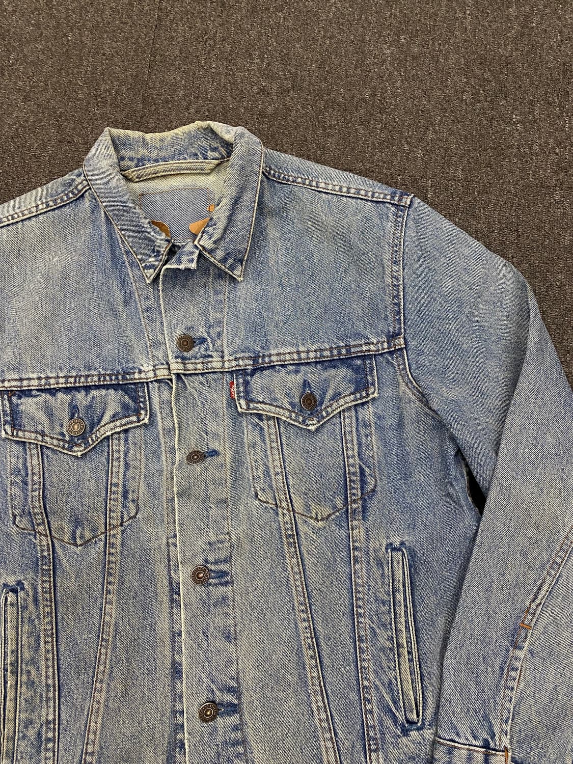 80s Levis 리바이스 75506 데님자켓 (canada) 상품이미지4