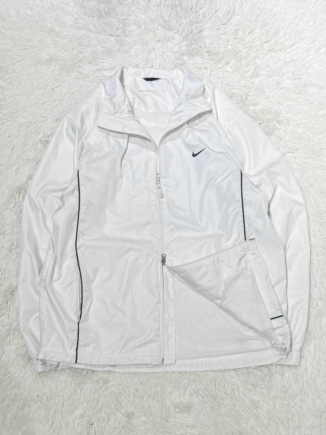 나이키 골프 화이트 투웨이 바람막이 상품이미지6