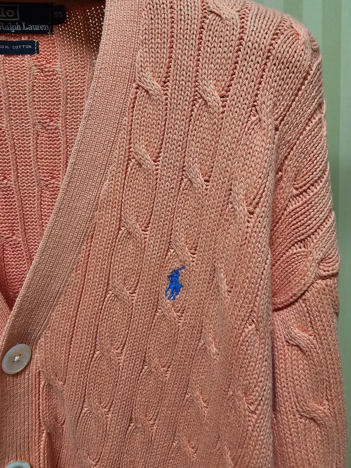 폴로 가디건 코튼 95 상품이미지4