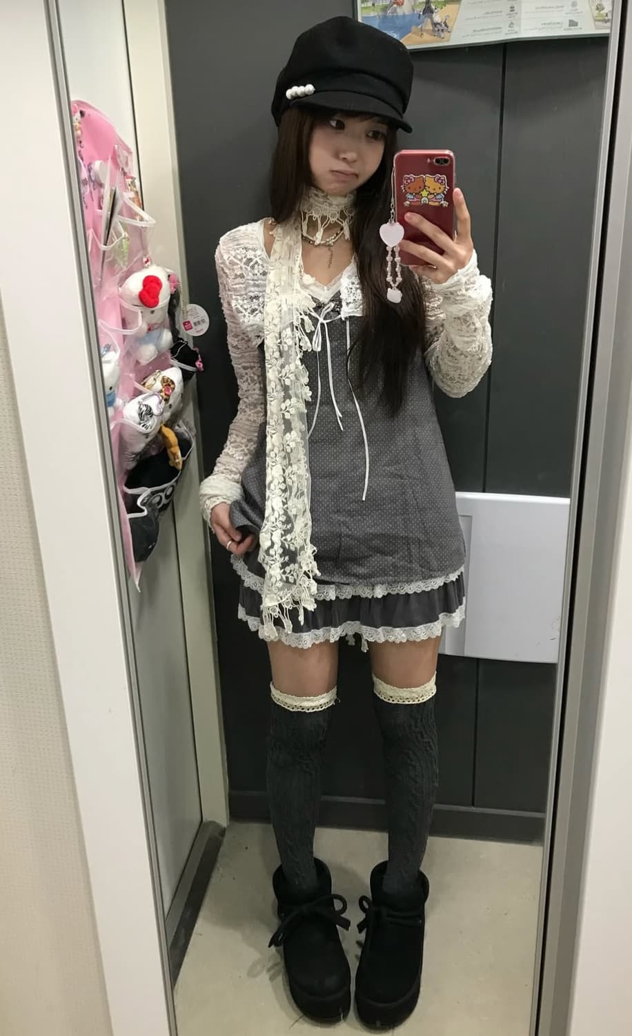 스윙잉서울홍대 빈티지 코디 세트 / 미라이클립 모리 선가든파티 크루 상품이미지3