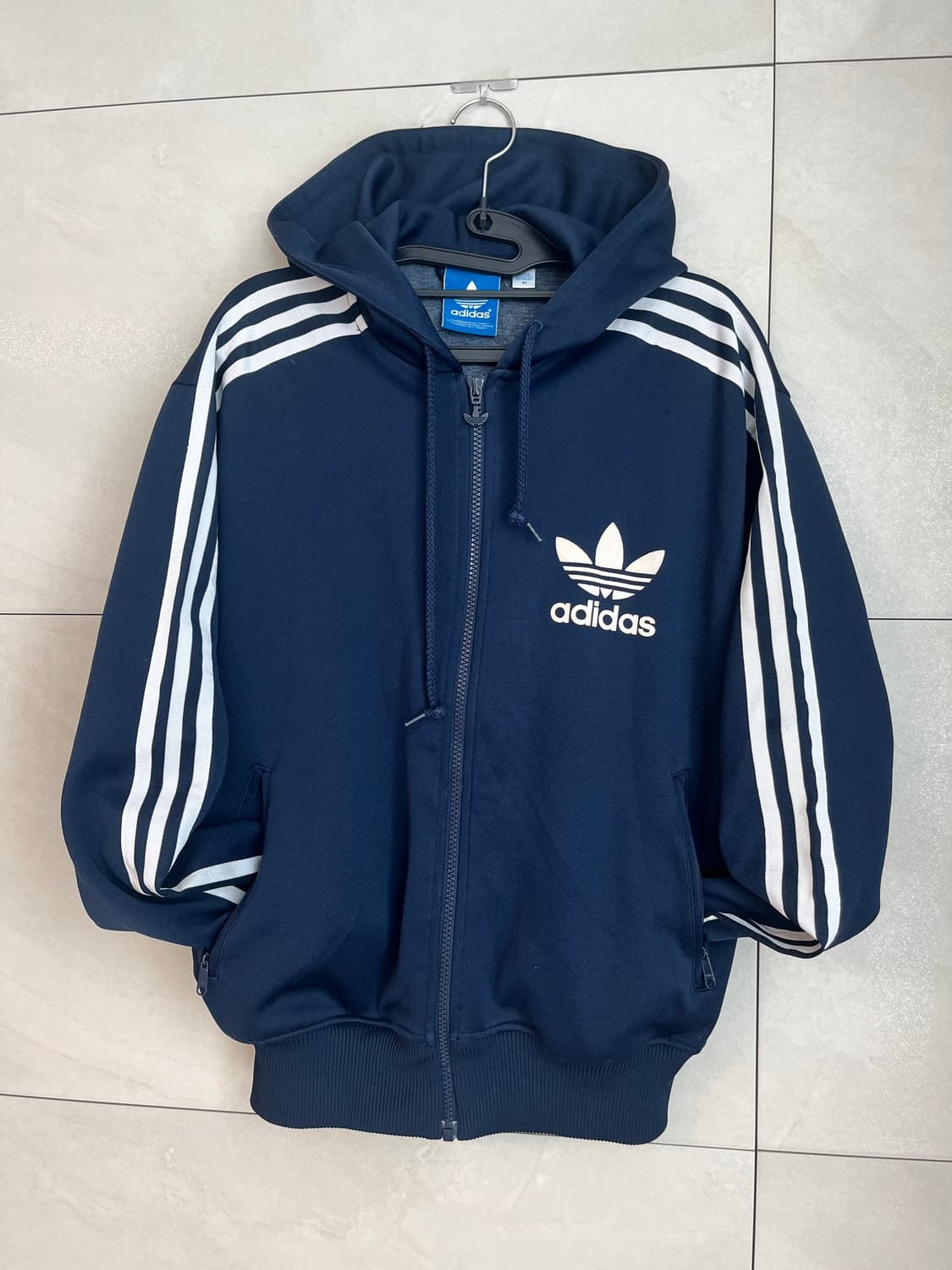 아디다스 파이어버드 대장 후드 져지 네이비 [M] 상품이미지2