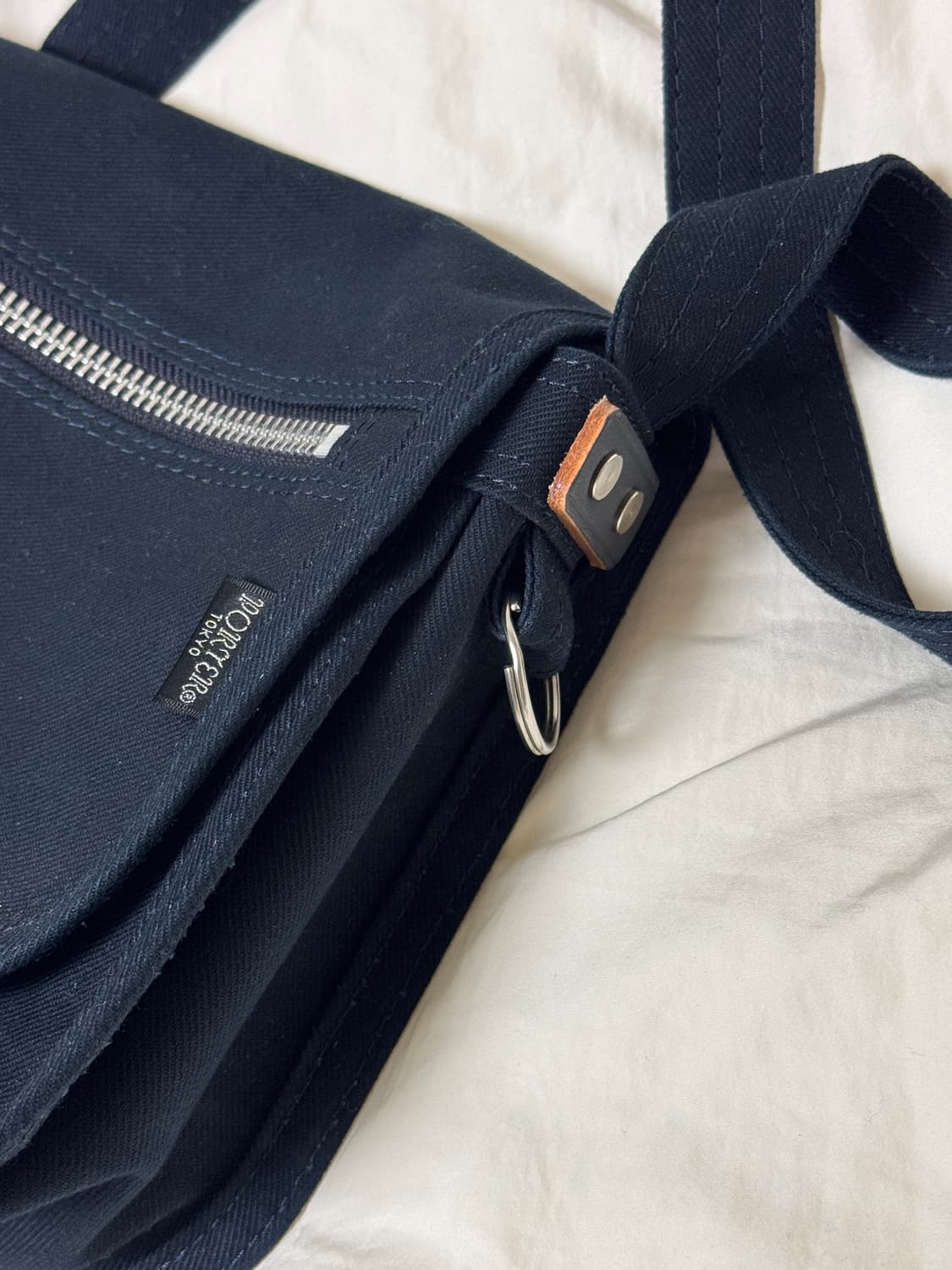 요시다포터 네이키드 숄더백 S 네이비 상품이미지4