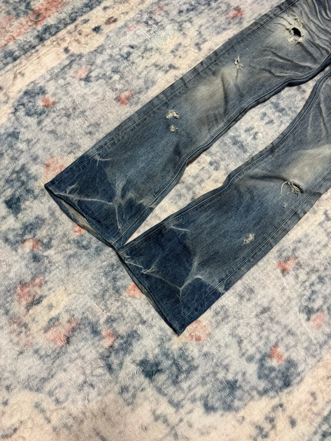 Fuga 00s archive whisker boot cut denim 상품이미지6