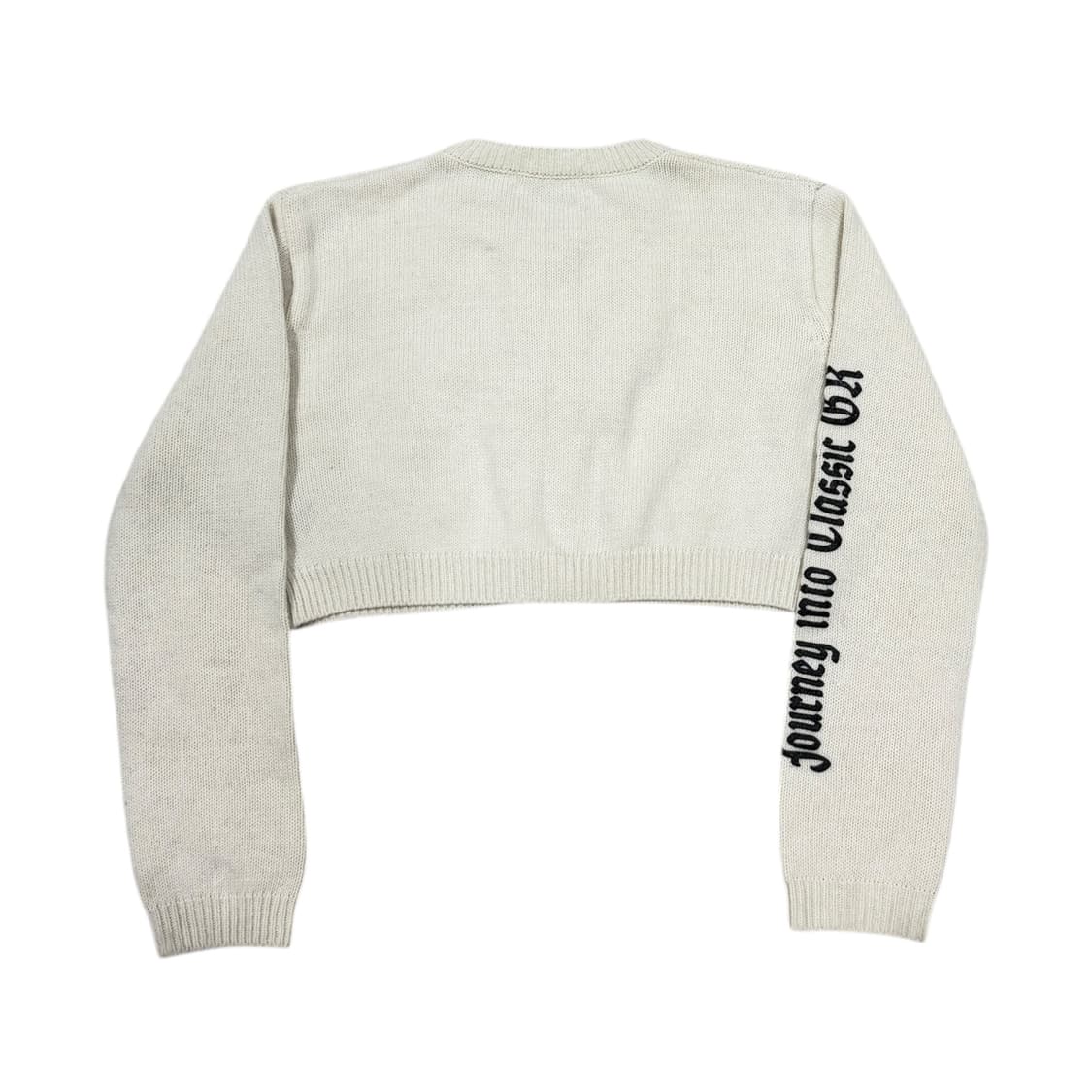 GROVE 그로브 플로스 크롭 가디건 아이보리 상품이미지3