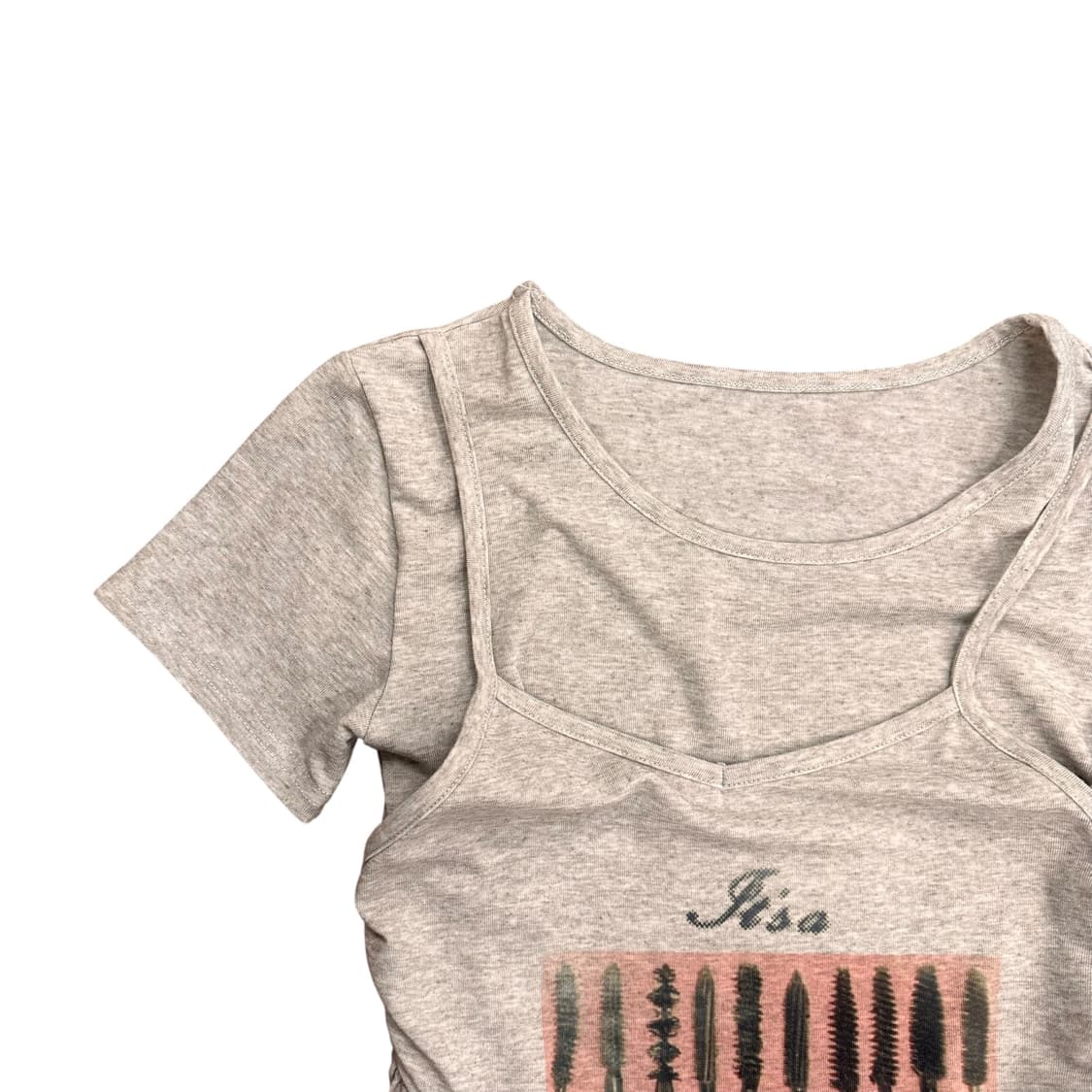 Girlish Layered Frill Top 상품이미지3