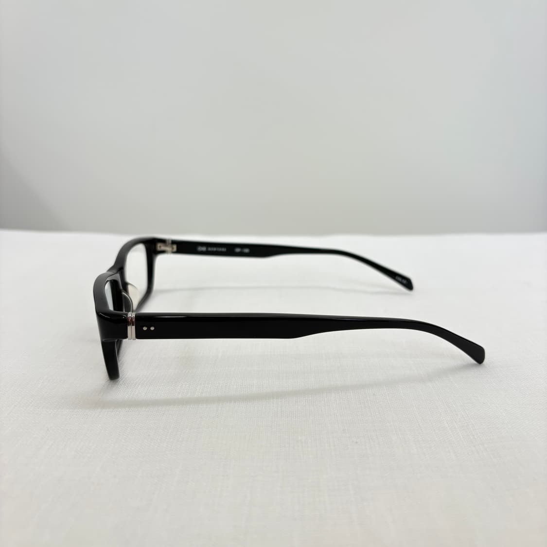 O&X Newyork 블랙 뿔테 빈티지안경 상품이미지4