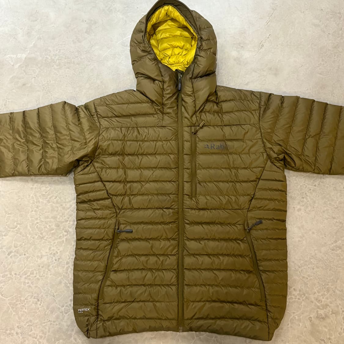 25fw Rab 랩 마이크로 알파인 패딩 오크 컬러 상품이미지1