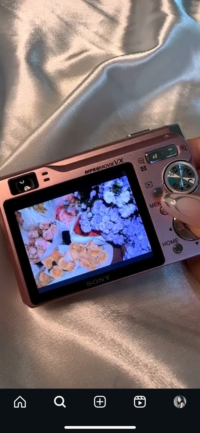 🌷 소니 사이버샷 DSC-W80 핑크 디지털카메라 🌷 상품이미지5