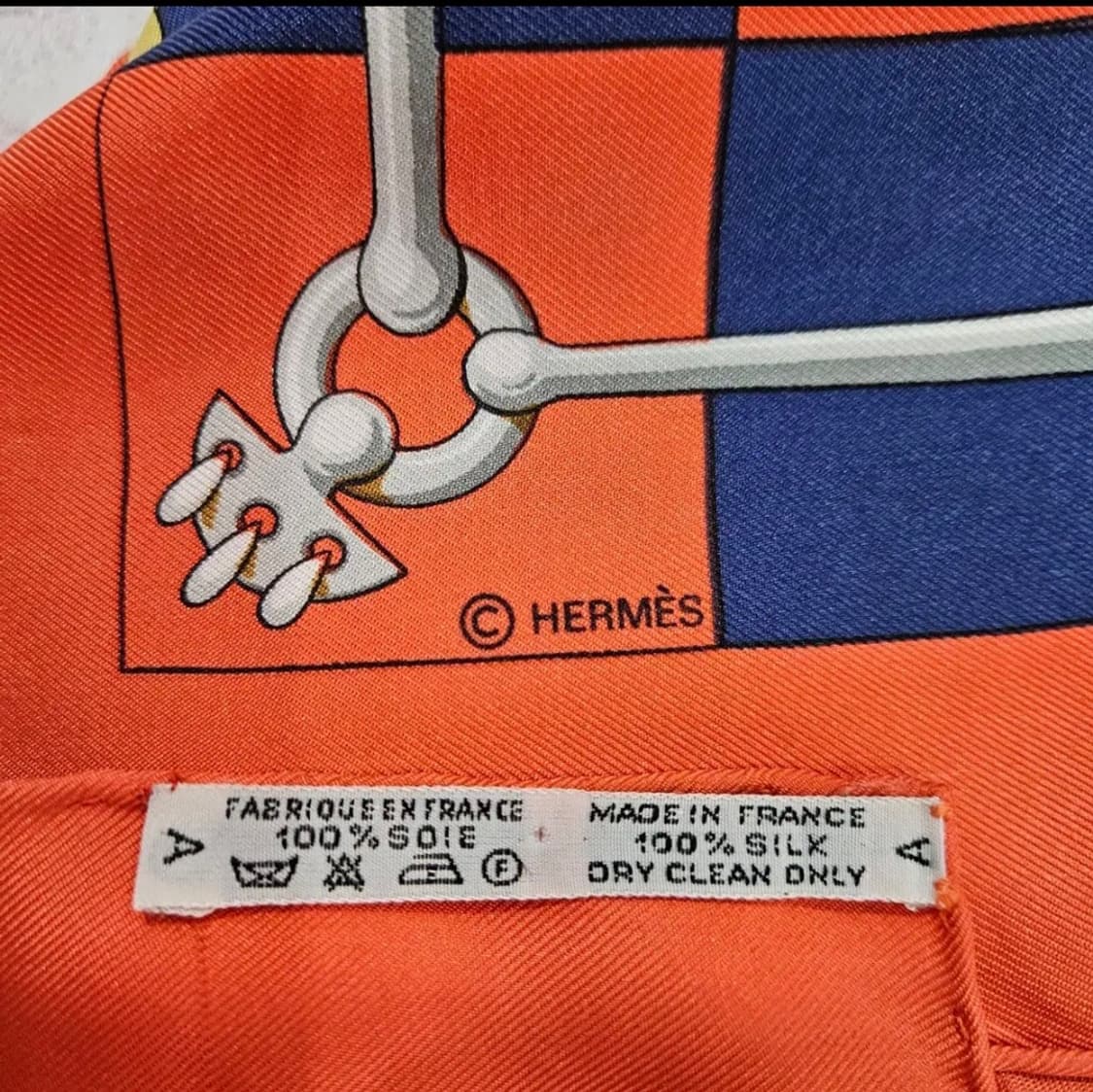 에르메스(Hermes) 실크 빈티지스카프 까레 90 상품이미지5