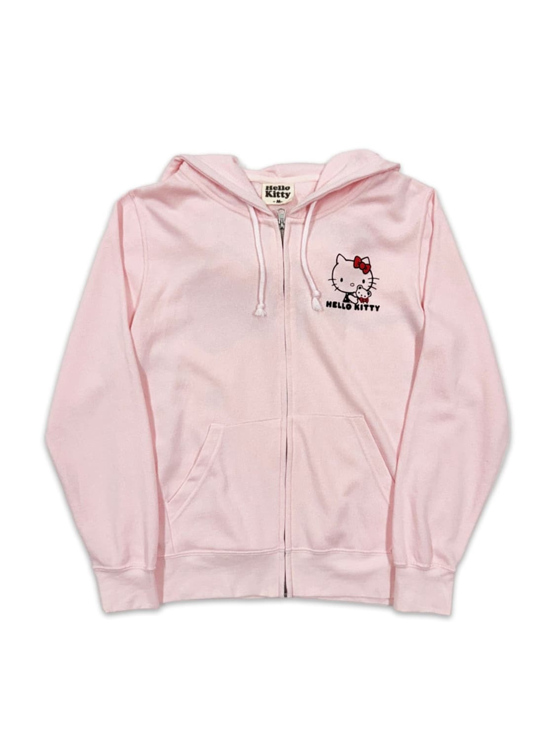 빈티지 헬로키티 핑크 후드 집업 상품이미지1