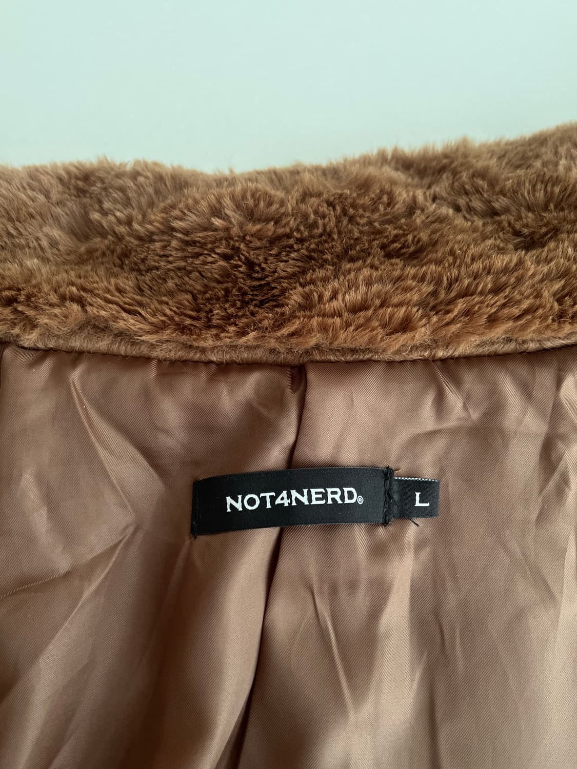 L) 낫포너드 퍼 트러커 자켓 브라운 상품이미지4