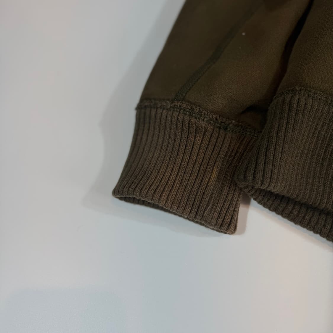 아베크롬비 카키 기모 후드집업 상품이미지4