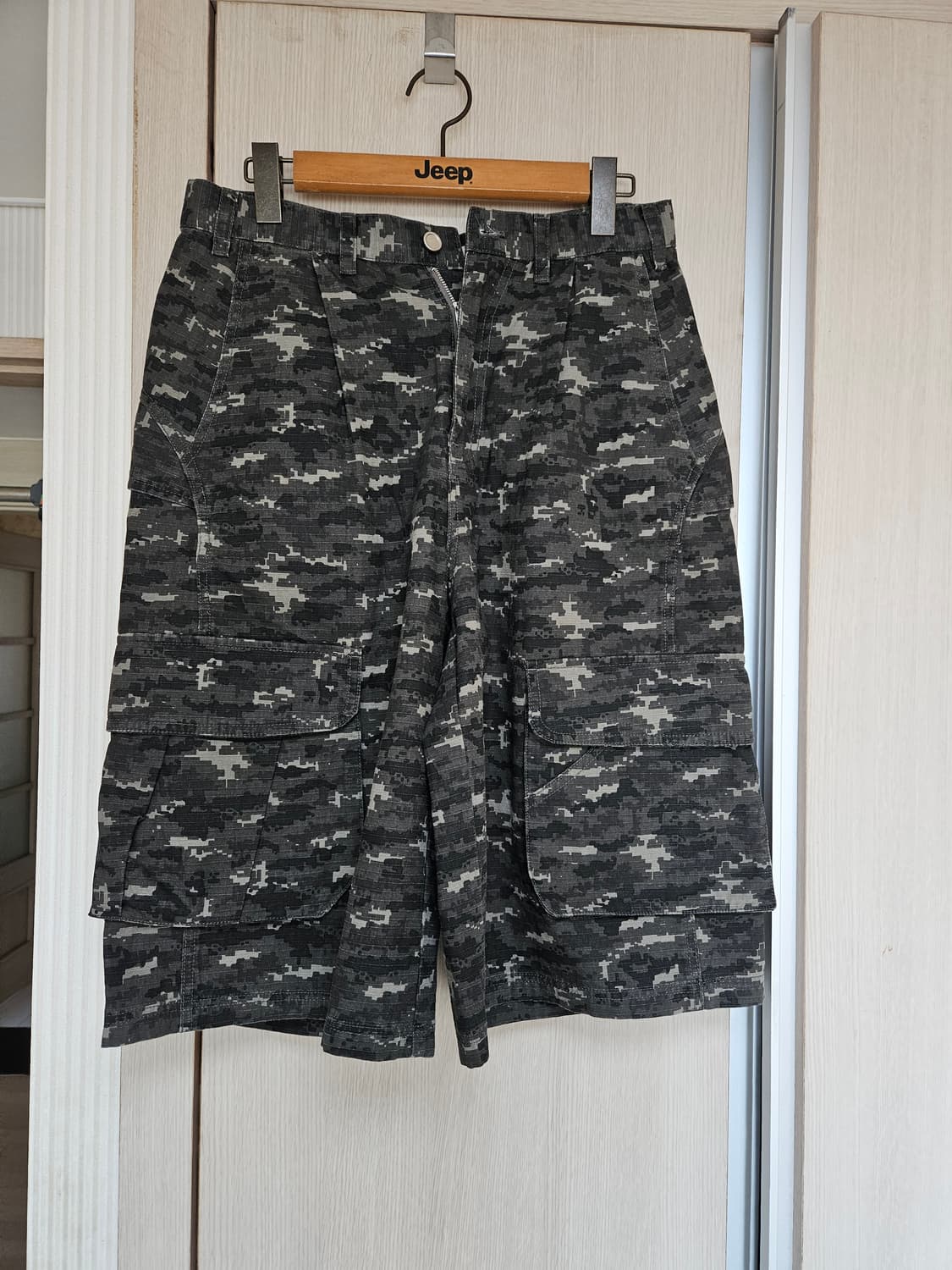 (M) 밀로아카이브 와이드 카고 팬츠 카모플라주 상품이미지3