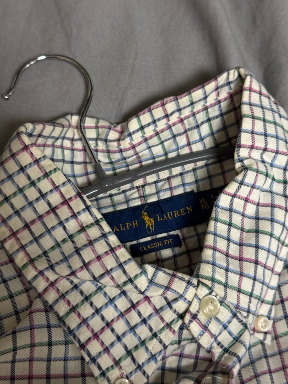 폴로 랄프로렌 체크 셔츠 XL 상품이미지3