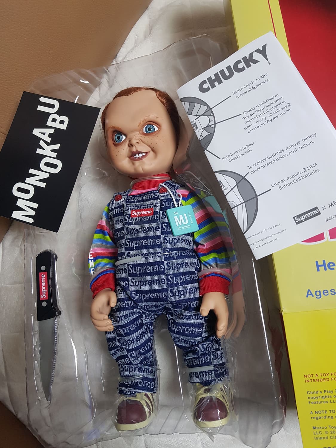 슈프림 처키 돌 인형 20FW 상품이미지8