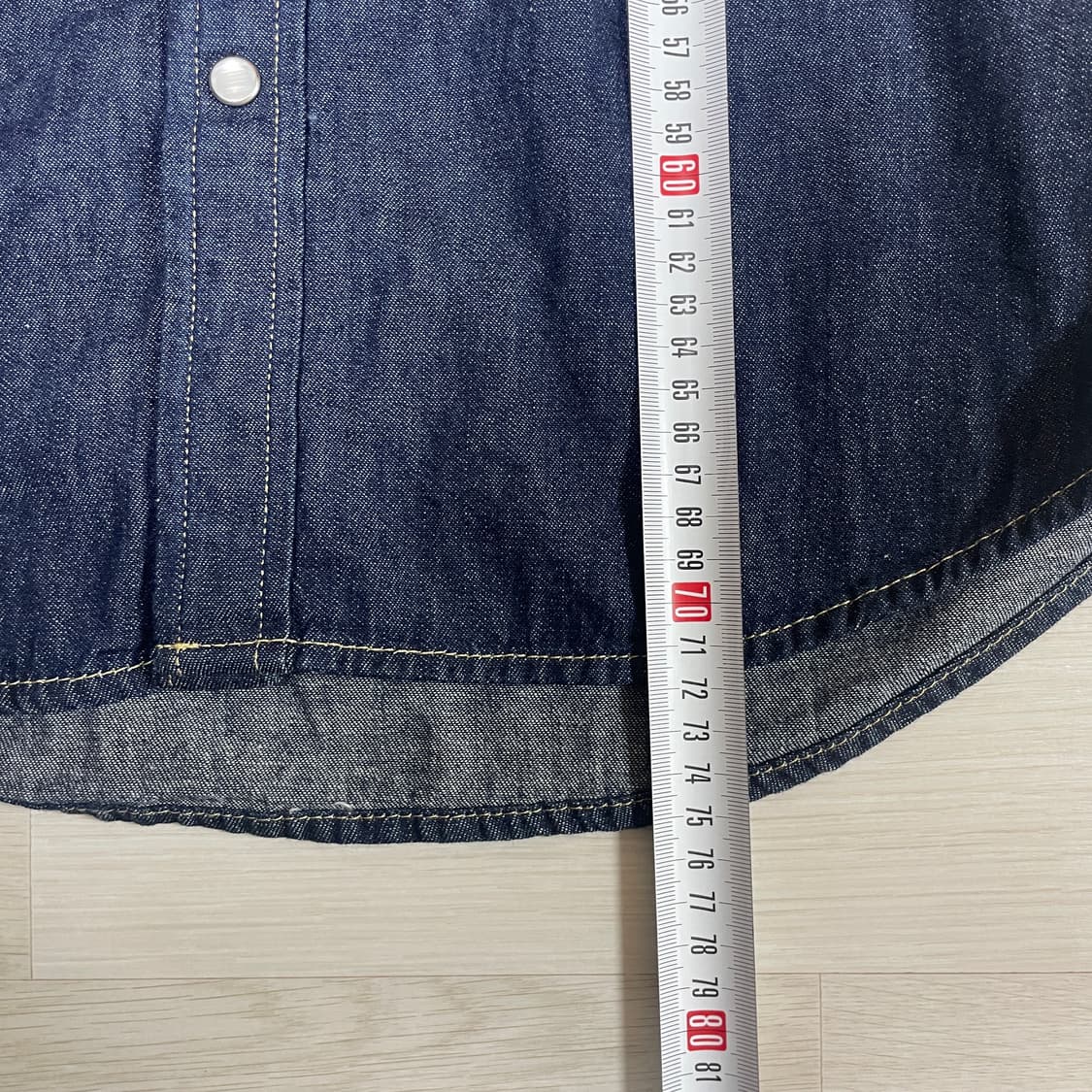 리바이스 웨스턴 데님 셔츠 상품이미지6