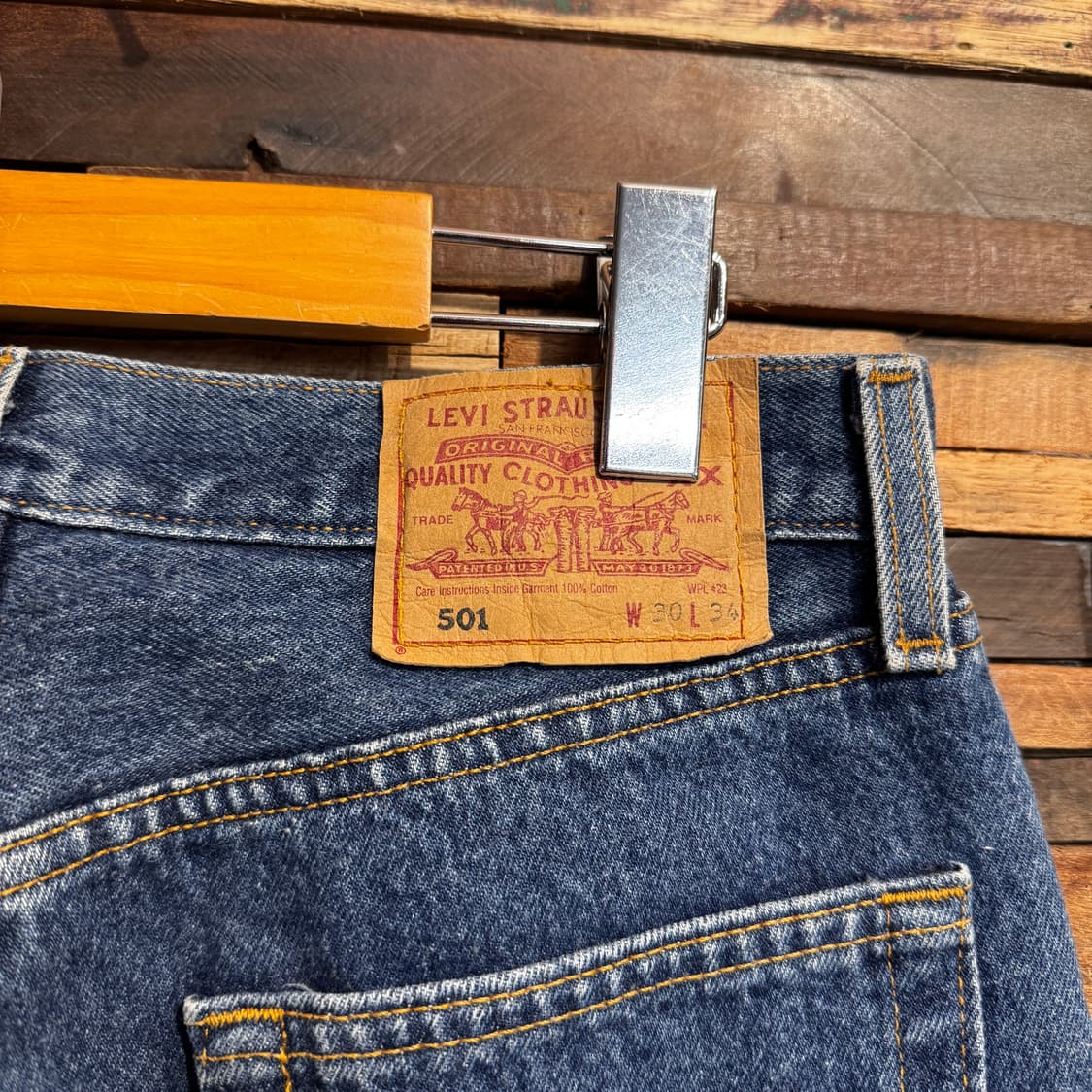 90s Levis 501 Denim Pants Made In USA 상품이미지7