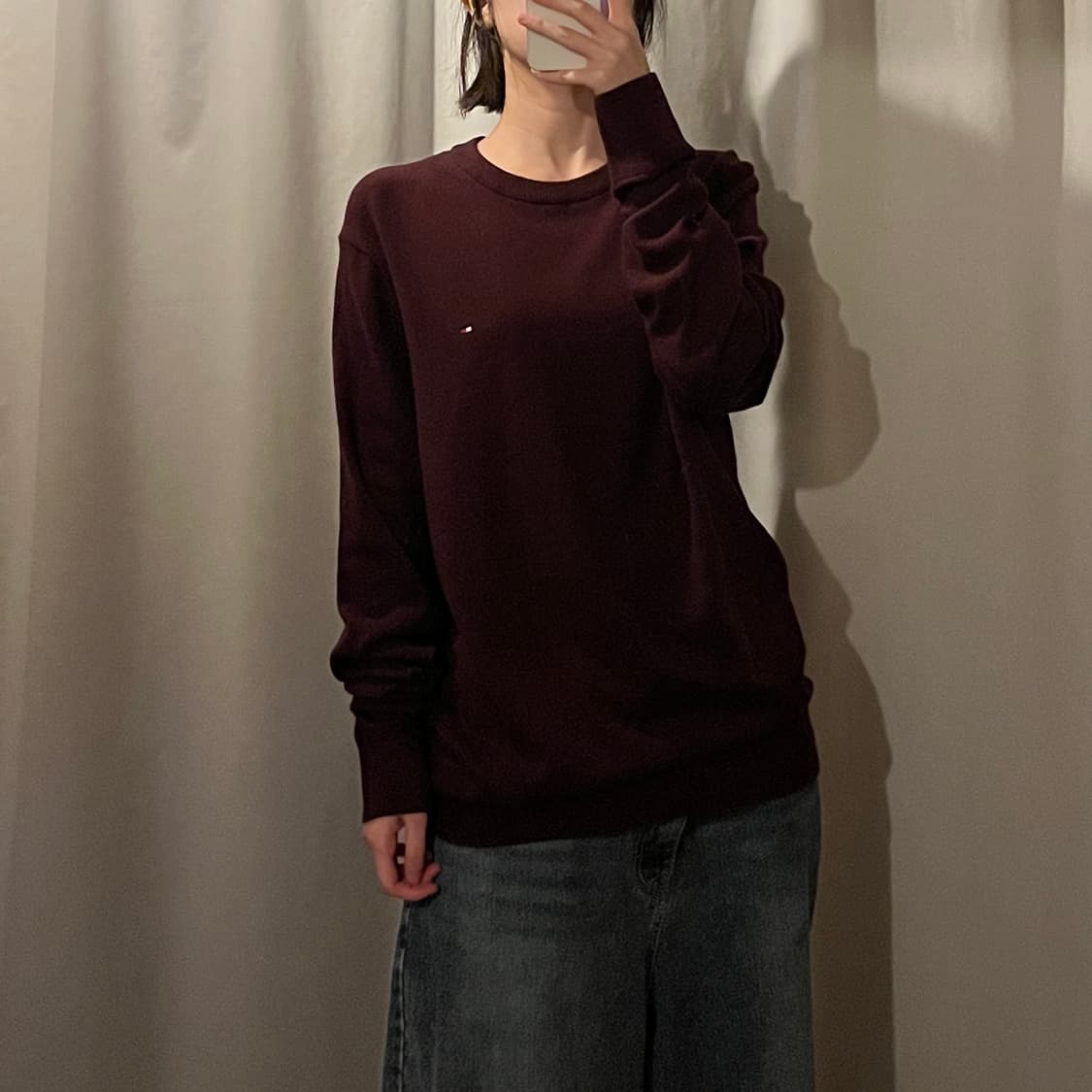 타미힐피거 피마코튼 캐시미어 니트 상품이미지1