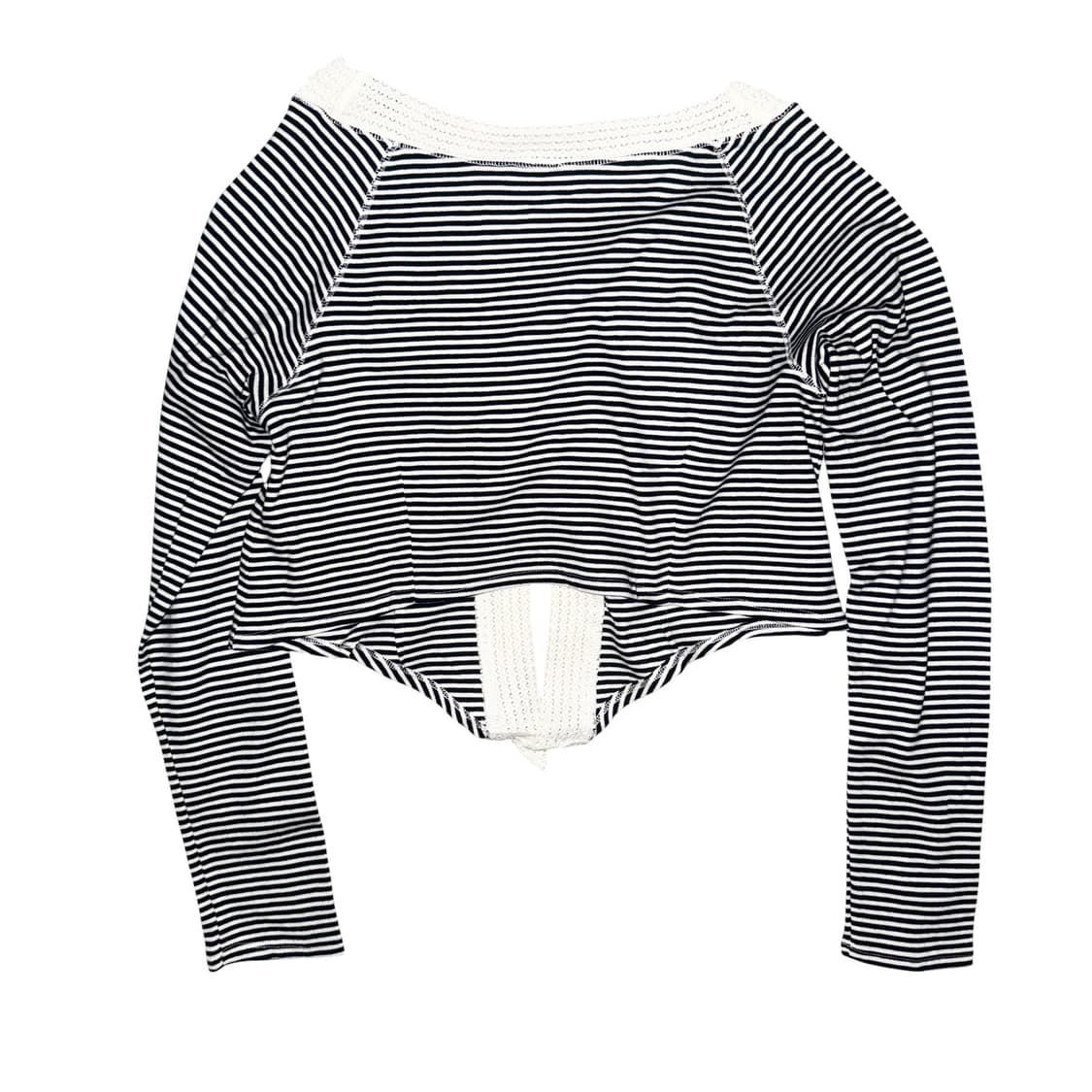 B&W Stripe Cardigan 상품이미지2