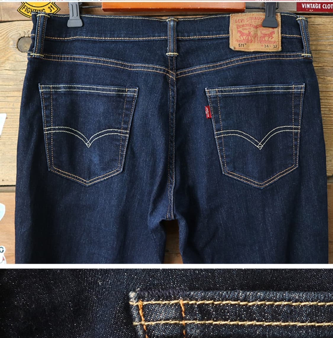 levis 리바이스 511 슬림핏 얇은 데님
32  상품이미지5