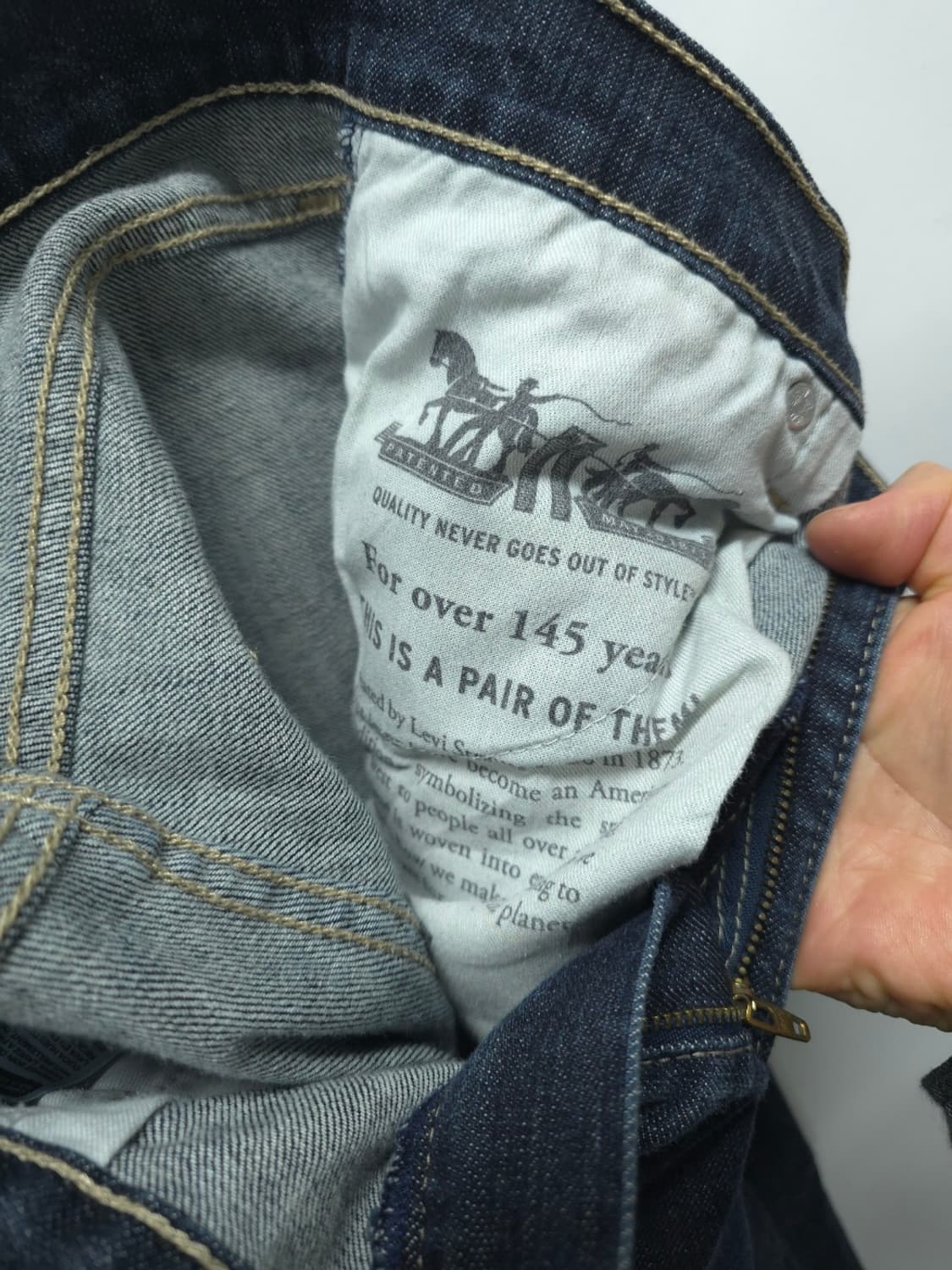 리바이스 511 딥블루 청바지 ( W30 L32 ) 상품이미지10