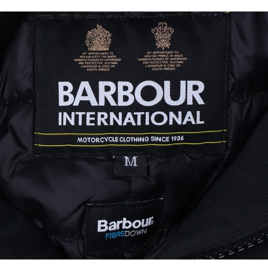 Barbour 인터내셔널 B.Intl Handle 자켓 Black M 상품이미지3