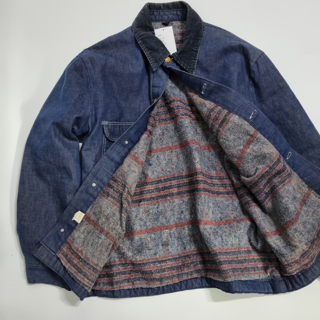 1970s Bluebell  블랭킷 데님 초어 자켓  상품이미지2