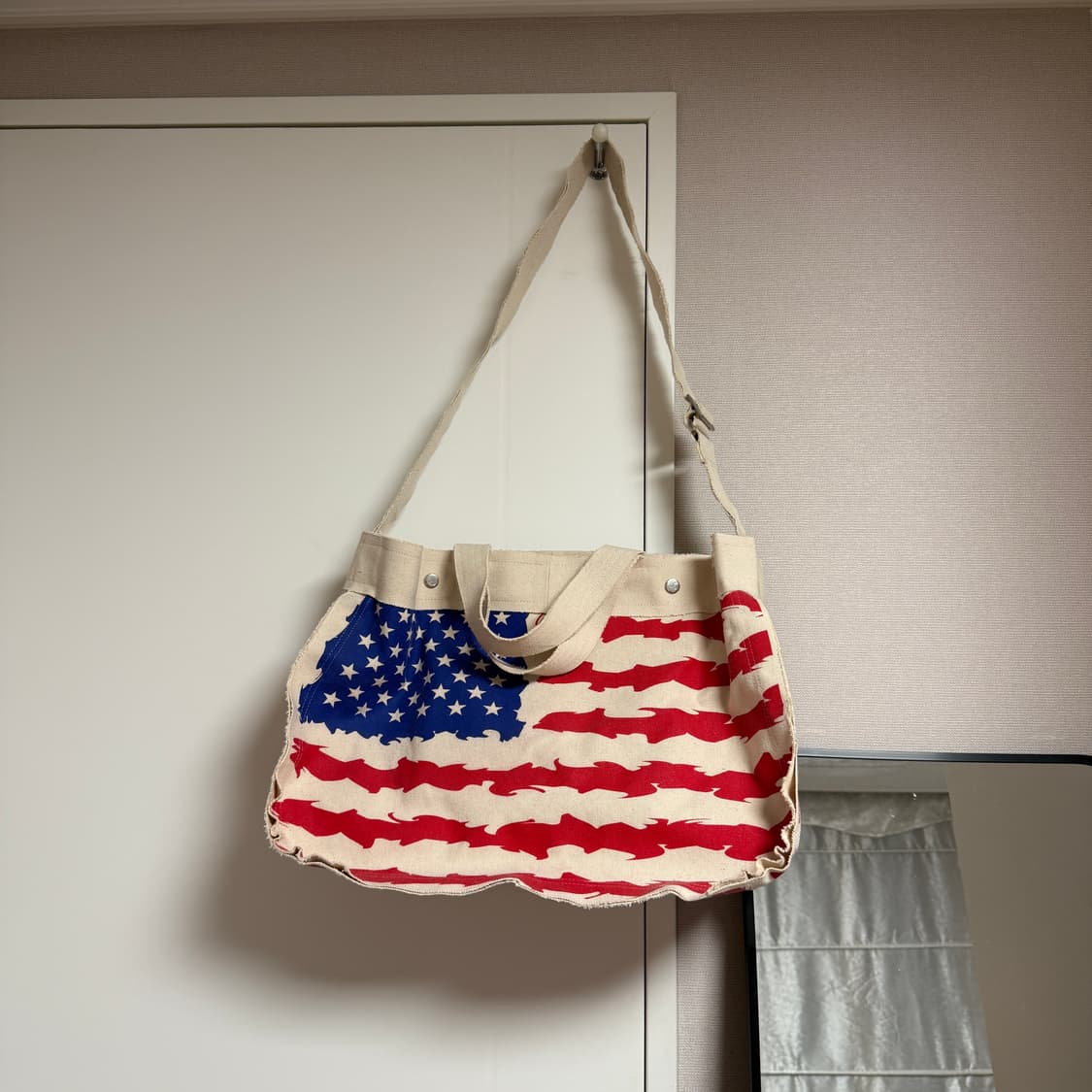 (희귀)wesken star spangled canvas bag 상품이미지1