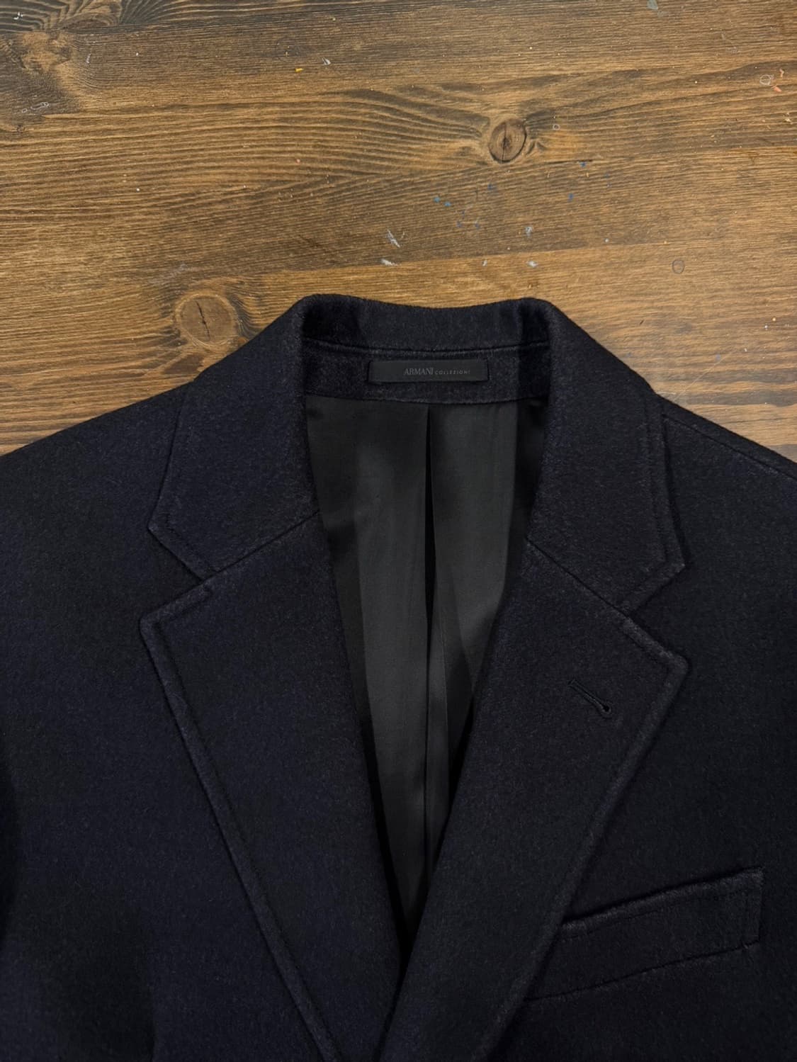 아르마니 꼴레지오니 체스터필드 코트 100 상품이미지9