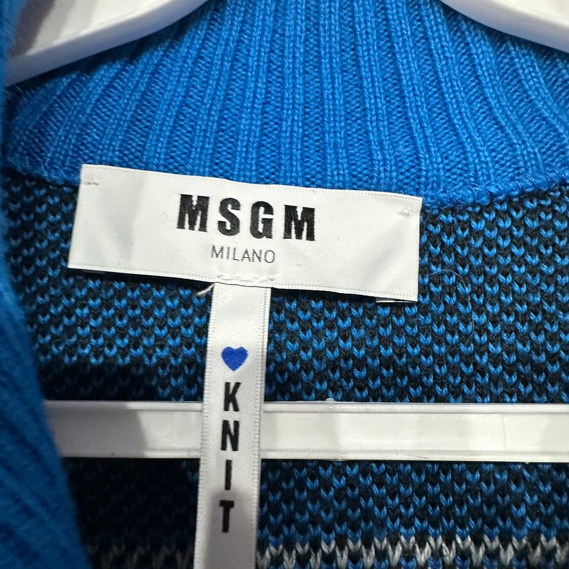 MSGM 반집업 니트 상품이미지4