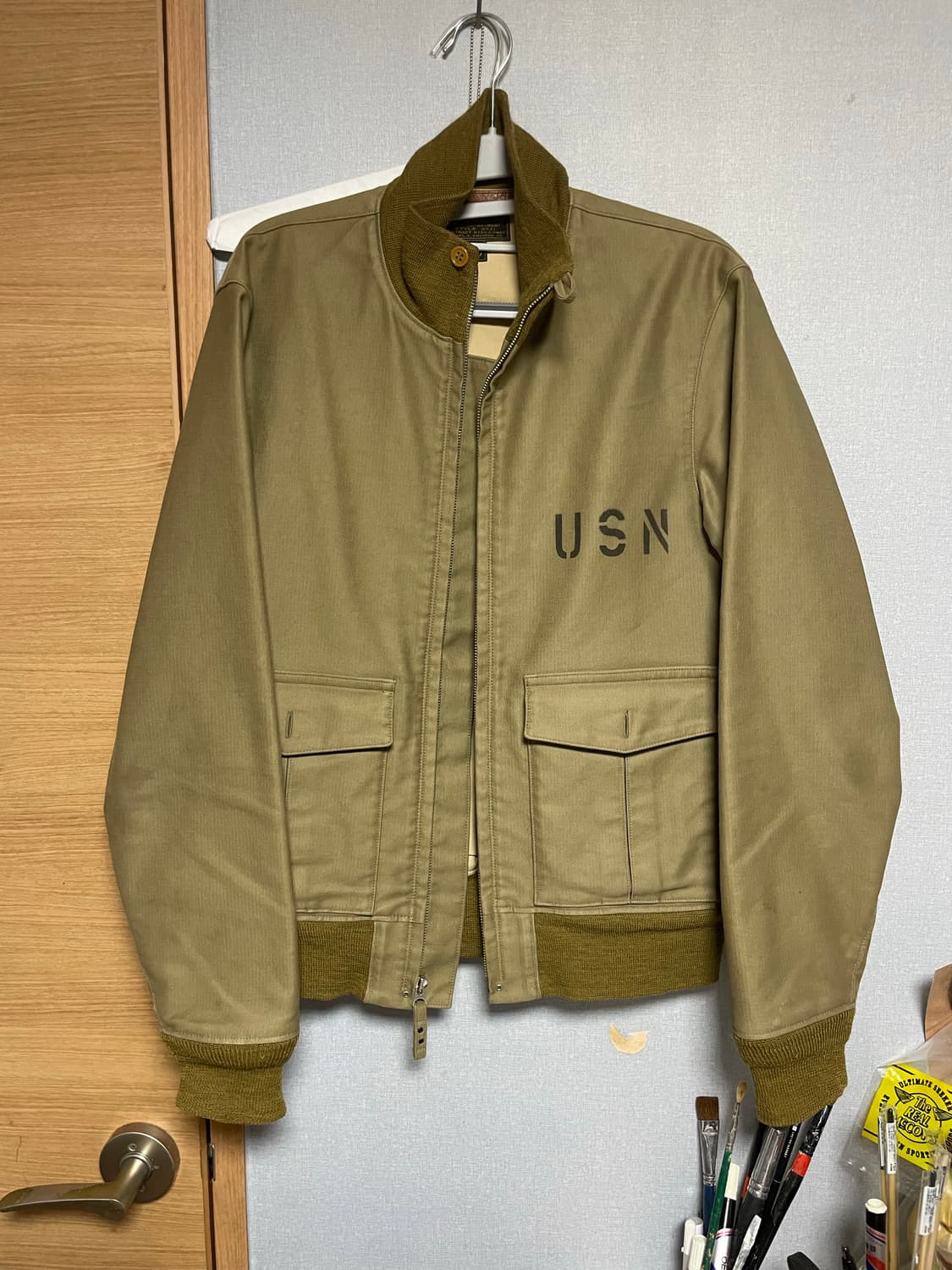 리얼맥코이 USN 37j1 자켓 40 탱커자켓 상품이미지2