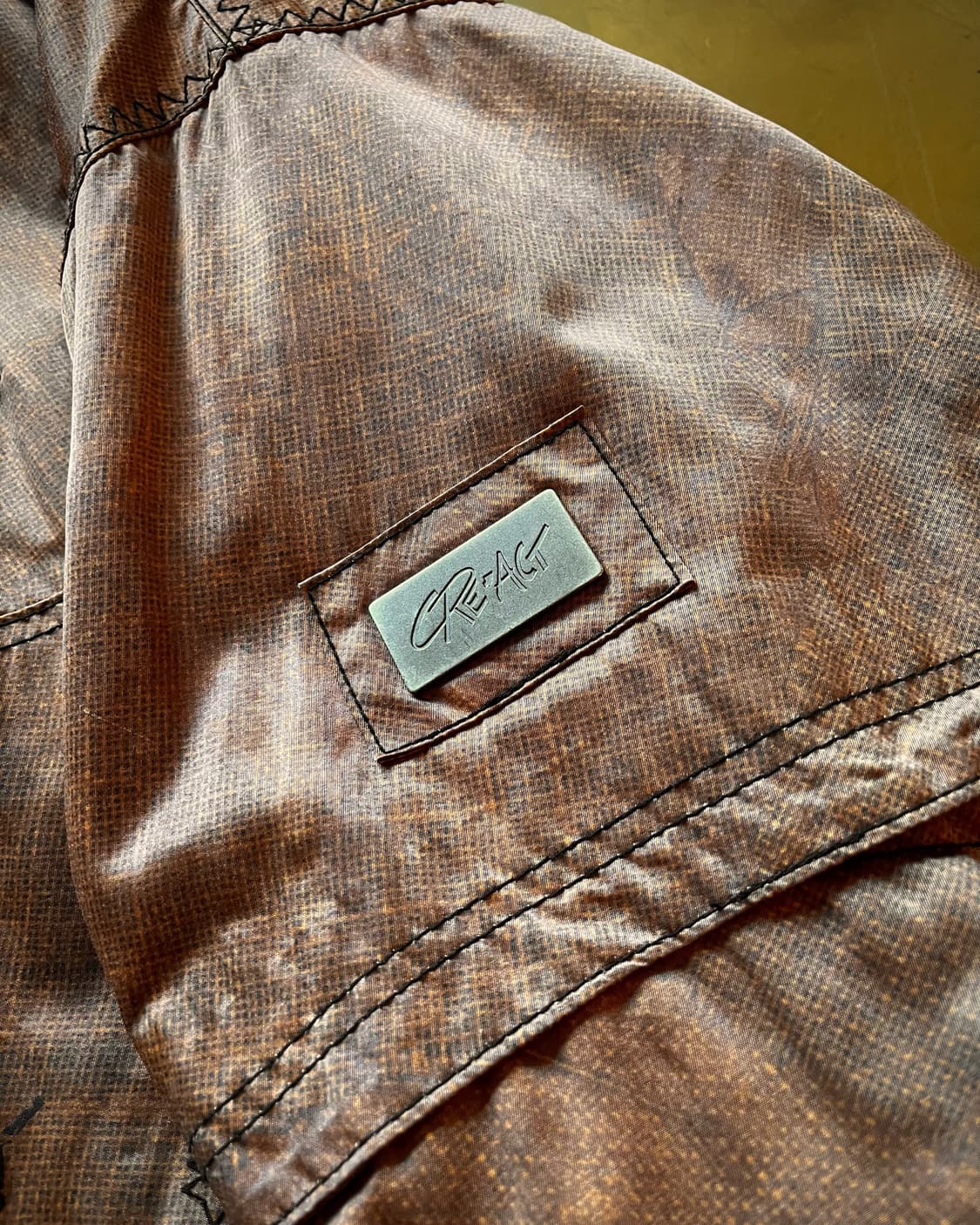 1980-90s CREACT Native Graphic Anorak 상품이미지7