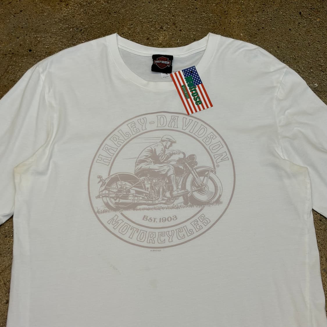 미국 빈티지 할리데이비슨 스모키마운틴 롱슬리브 긴팔티 상품이미지2