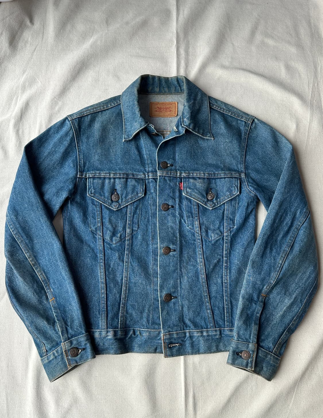 리바이스 80s 70505 3세대 트러커 데님자켓 36 USA 상품이미지1