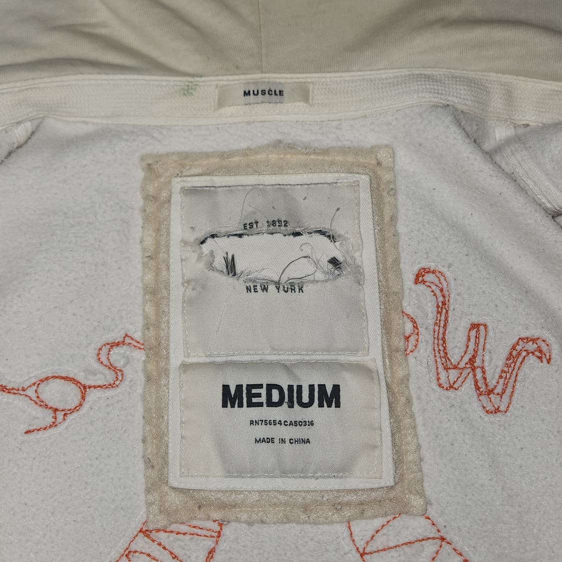 아베크롬비 아이보리 후드집업 상품이미지5