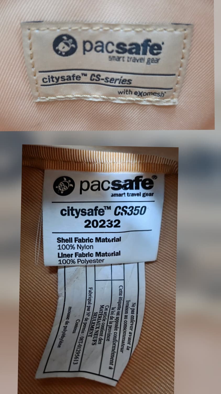 팩세이프 백팩 시티세이프 CS350 컴팩트 여행백팩 GE65 상품이미지5
