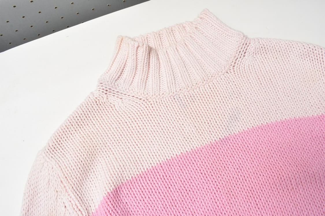 버버리 코튼 터틀넥 니트 M N1197 상품이미지3