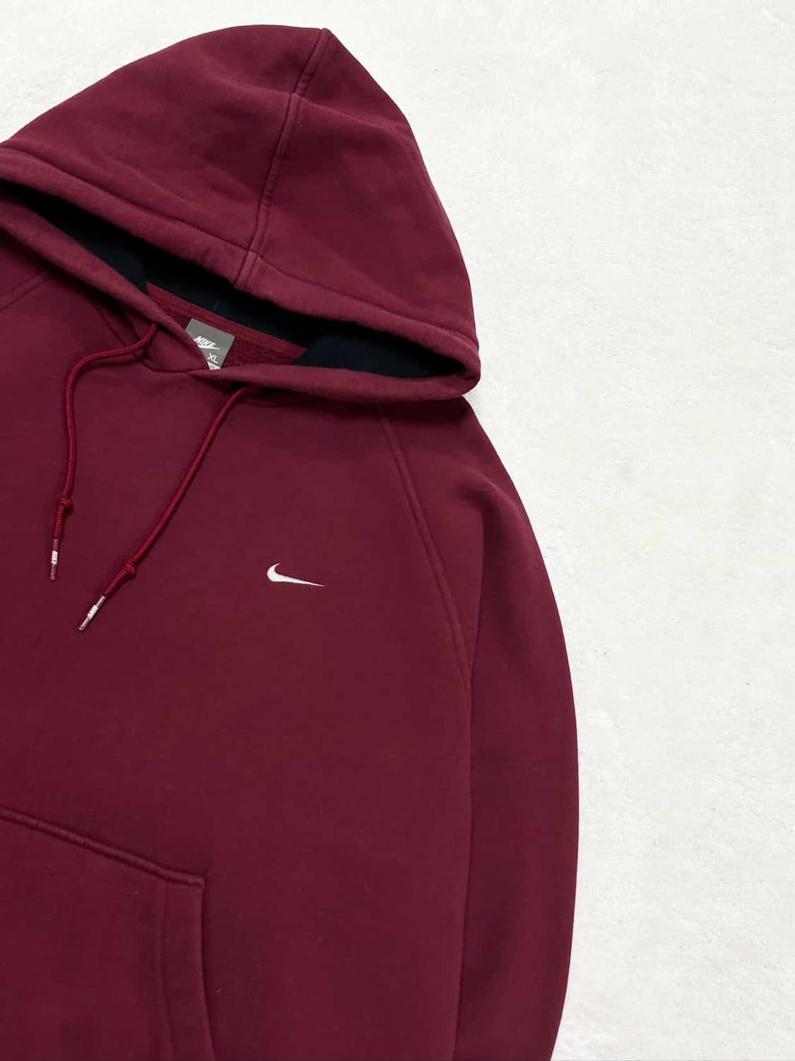 나이키 스우시 버건디 후드 상품이미지7