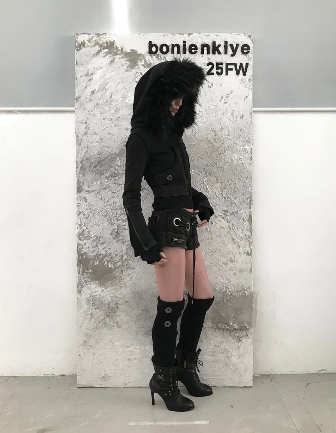 보니앤키예 Bonienkiye 퍼자켓 1사이즈 상품이미지1