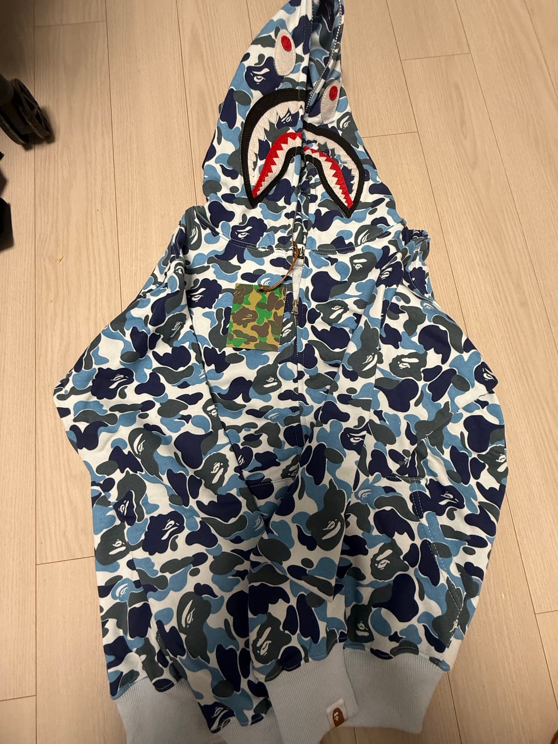 베이프 후드집업 새상품 상품이미지2