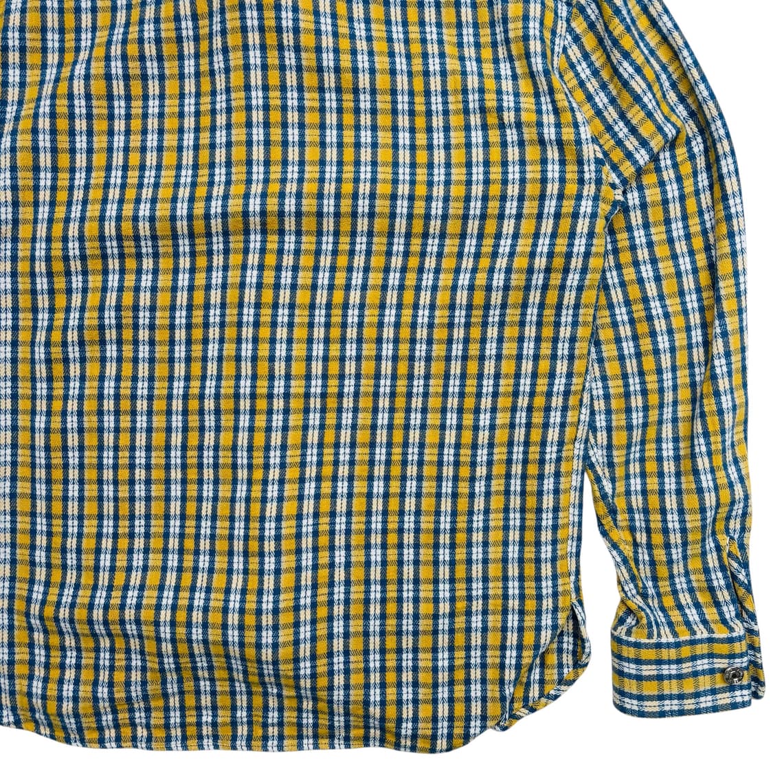 세터 더블 포켓 체크 플란넬 셔츠 M 상품이미지6