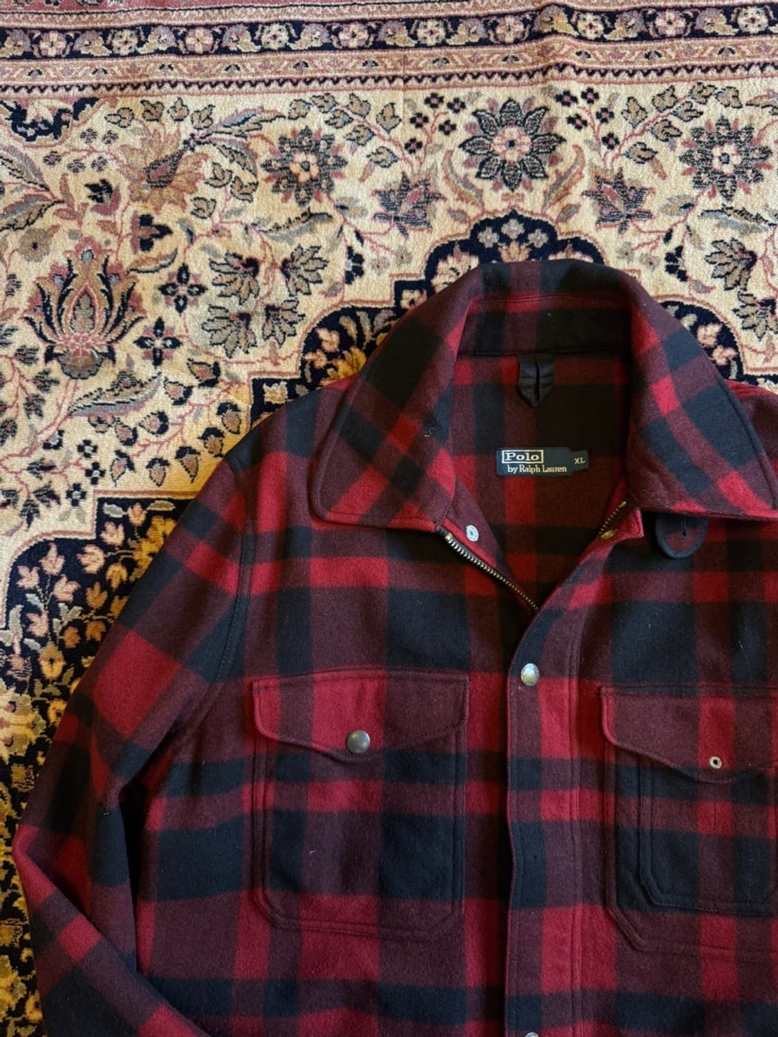 폴로 랄프로렌 버팔로 체크 울 자켓 105 상품이미지2