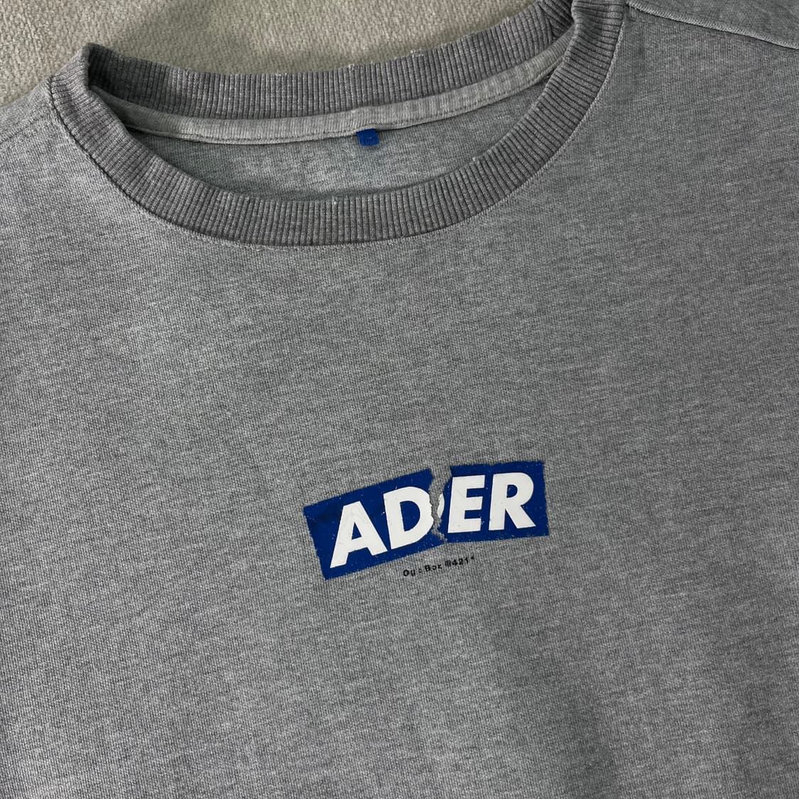 100 아더에러 오리진 박스 그레이 맨투맨 상품이미지2