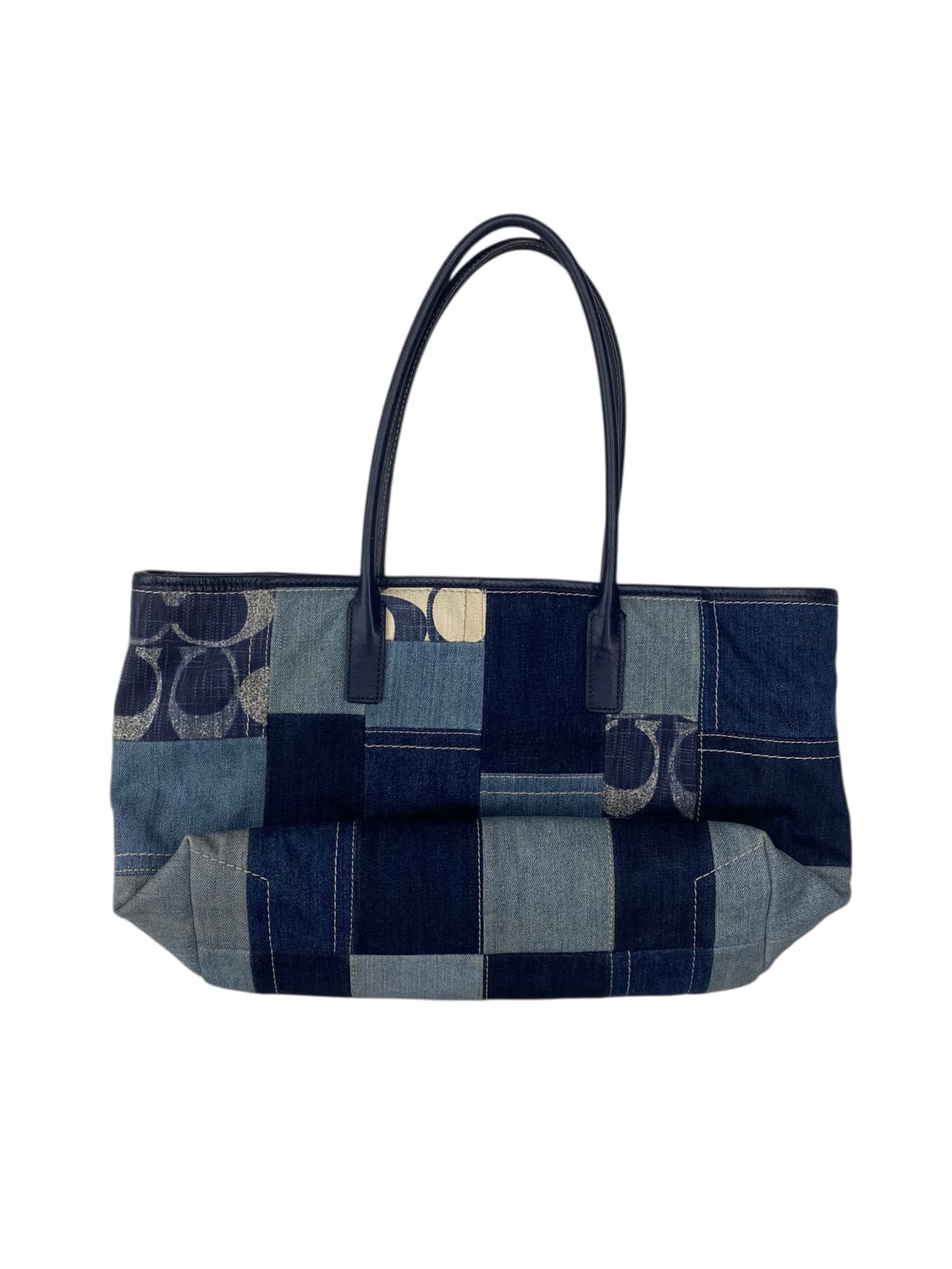 코치 데님 패치워크 숄더 상품이미지2