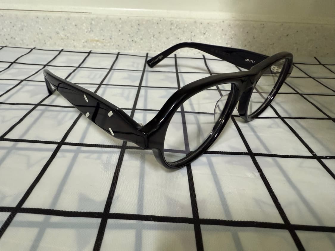 [마르지엘라/젠틀몬스터] MM113 블랙 클리어 상품이미지3