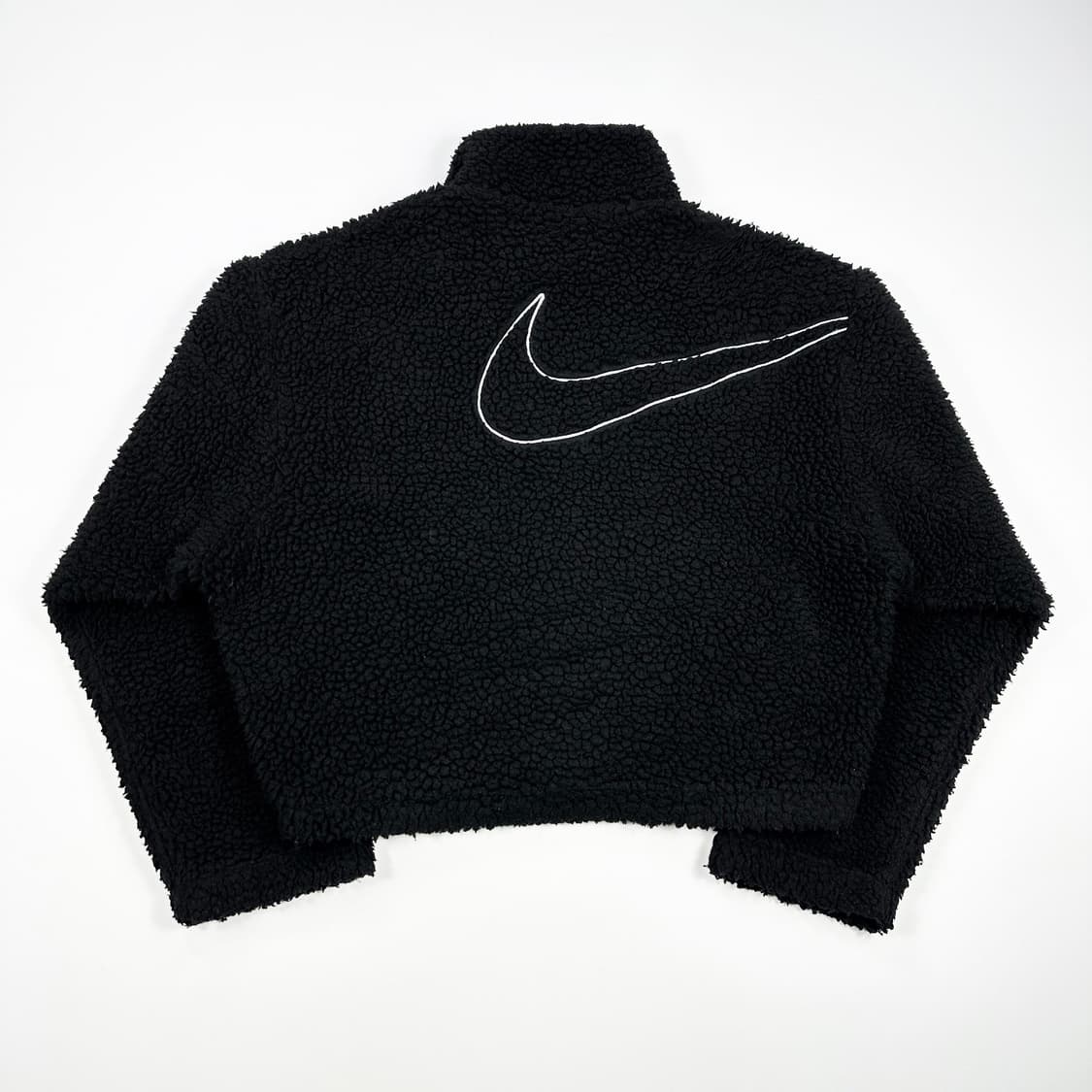 나이키 여성 빅스우시 크롭 양털 후리스 블랙 여성L 상품이미지3
