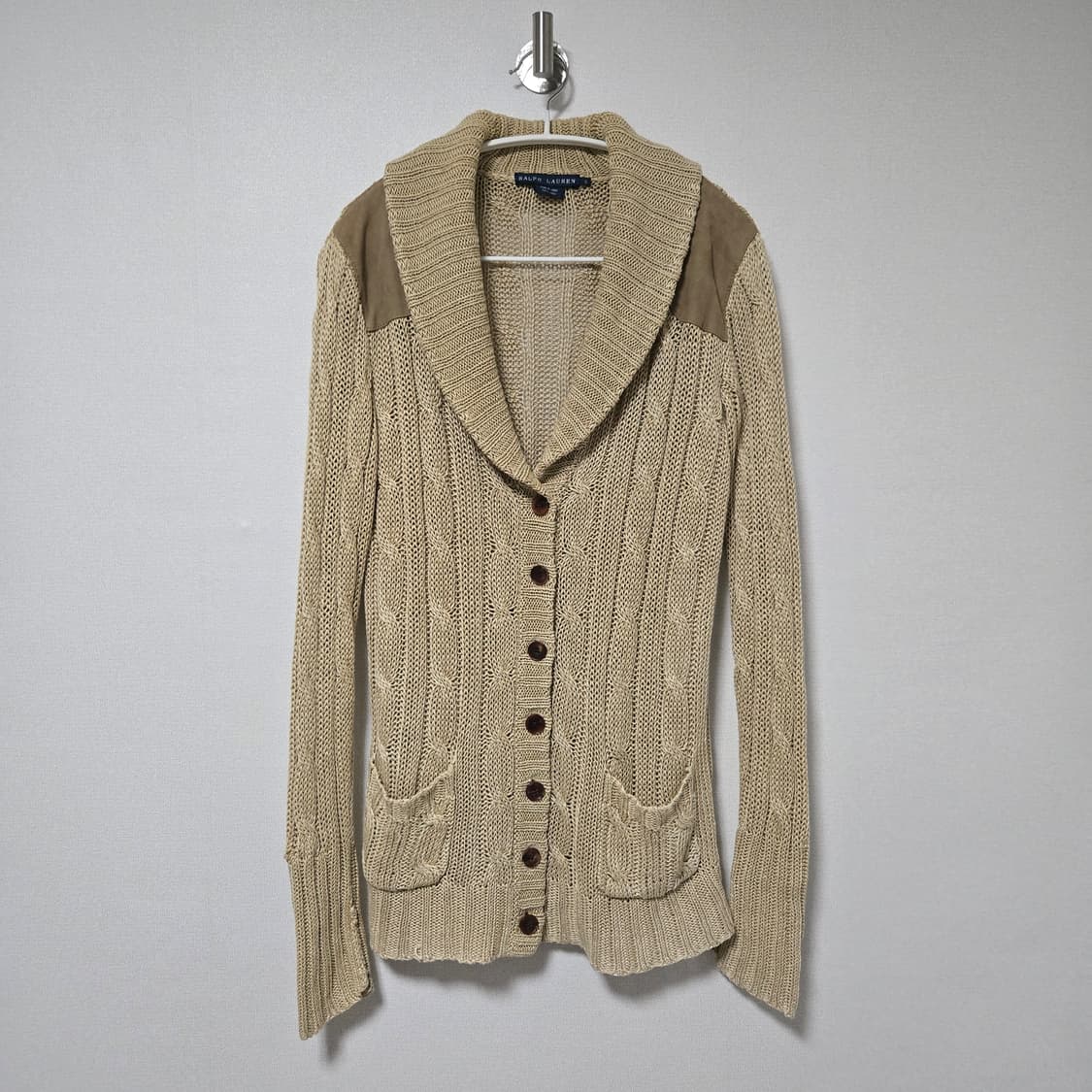 랄프로렌 린넨 숄 가디건/여성 가디건/ 여자 가디건 상품이미지1