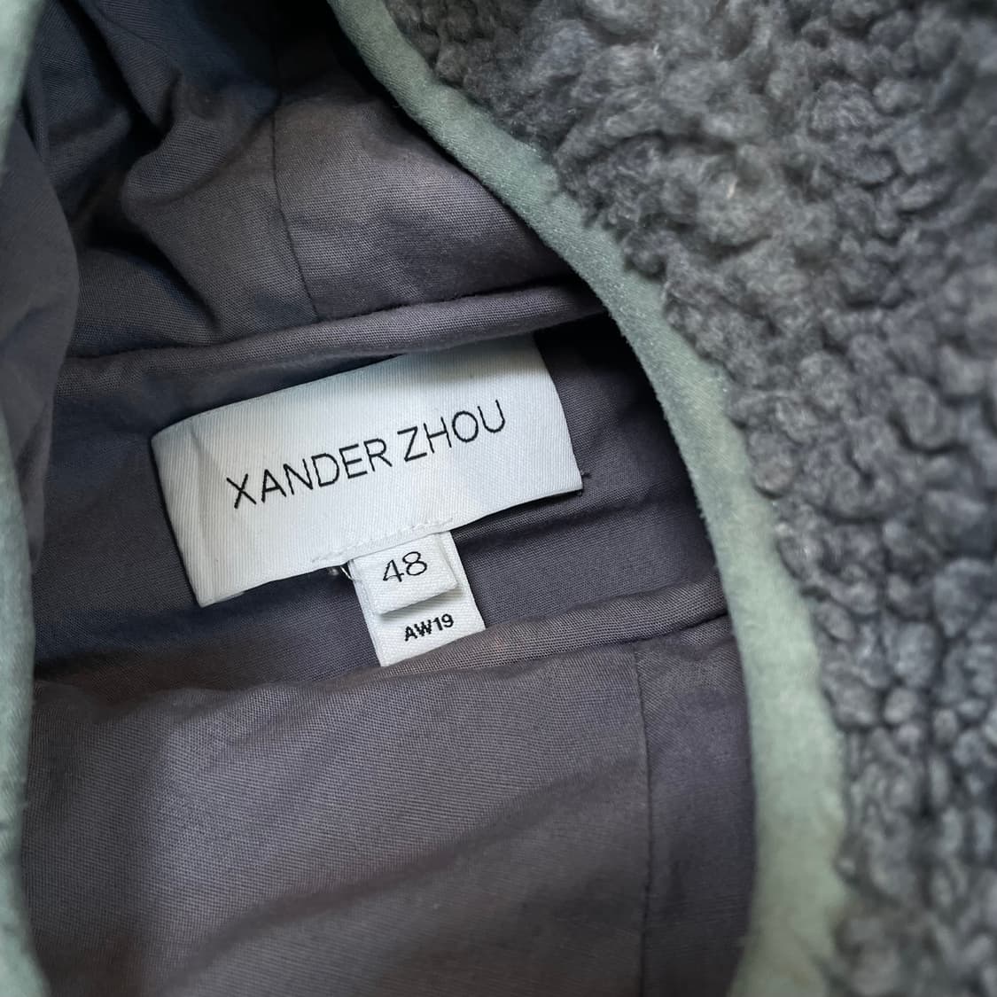 XANDER ZHOU  젠더주 보아 플리스 후리스 풀오버 후디  상품이미지6