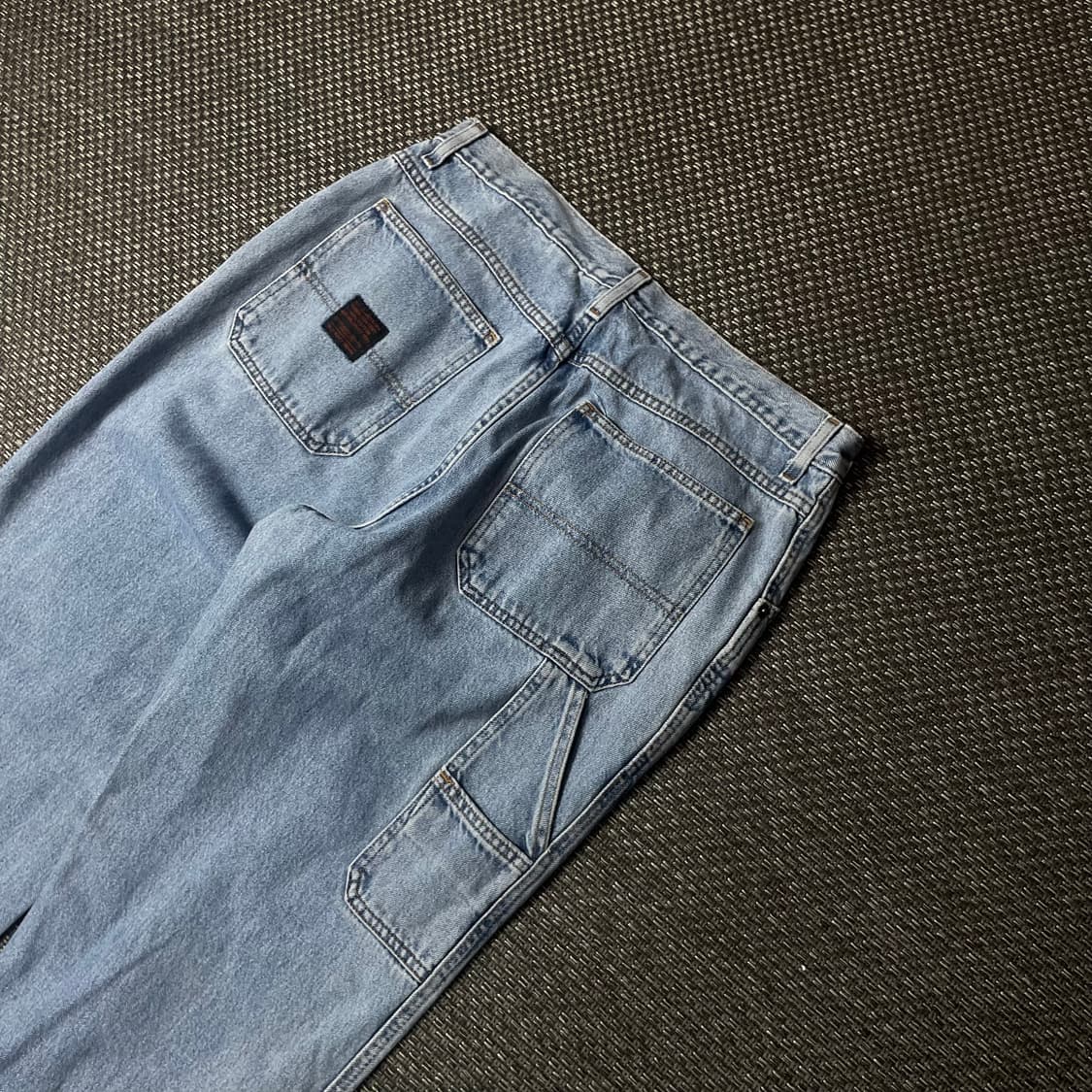 (34) 올드네이비 연청 롱 데님 팬츠 상품이미지6