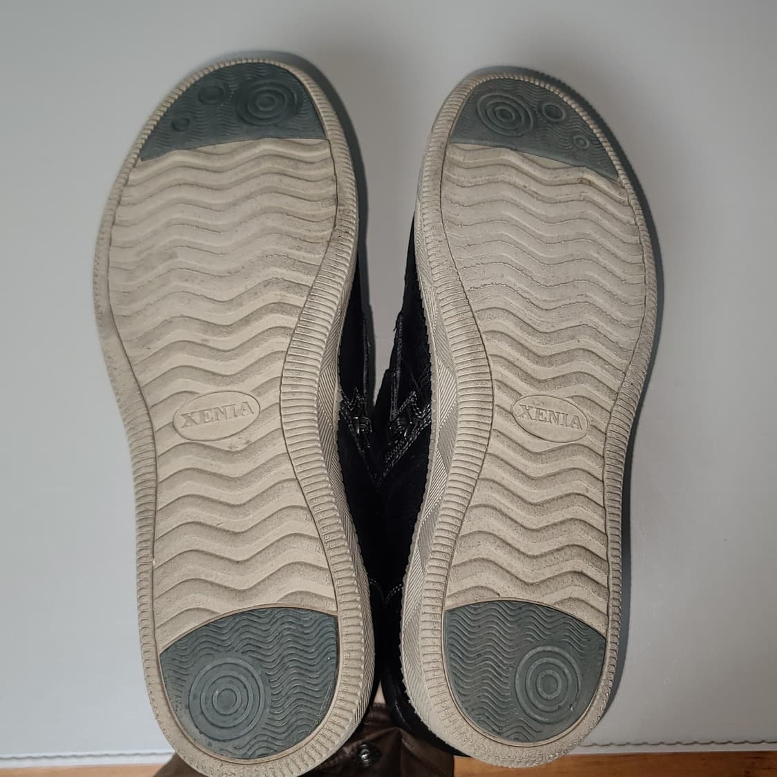 제니아 남성 가죽 사이드 지퍼 부츠 (265EE), 다크 네이비 상품이미지4